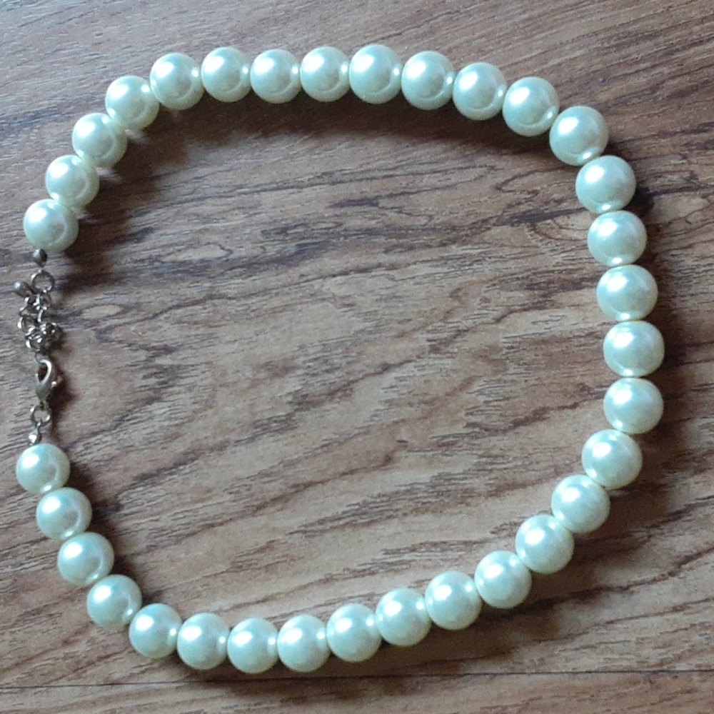 Faux Pearl Necklace